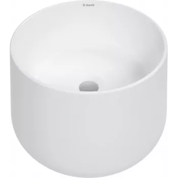 DEANTE CGN_AU32 Lavatório de pousar retangular em cerâmica, branco brilhante