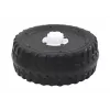 LEAN CARS A730-2 Roda EVA - roda traseira de borracha maciça, antipuncture para carrinho de bebé Baby Merc, 280 mm, Preto