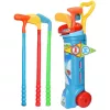 LEAN TOYS conjunto de golfe com carrinho, tacos, jogo de campo, 20 peças