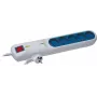 LESTAR LF-2005 Régua de tomadas com proteção contra sobretensão, 3 tomadas, 5 m, cinzento