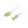 LANBERG Cabo de rede Cat.6A S/FTP LSZH cobre 20m branco Fluke Passed