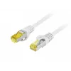Lanberg PCF6A-10CU-2000-S Cabo de rede Cat.6A S/FTP LSZH cobre 20m cinzento Fluke Passed