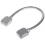 DELTA ATLO-KP-11X400 bainha metálica de proteção de cabos, aço inoxidável, prateado