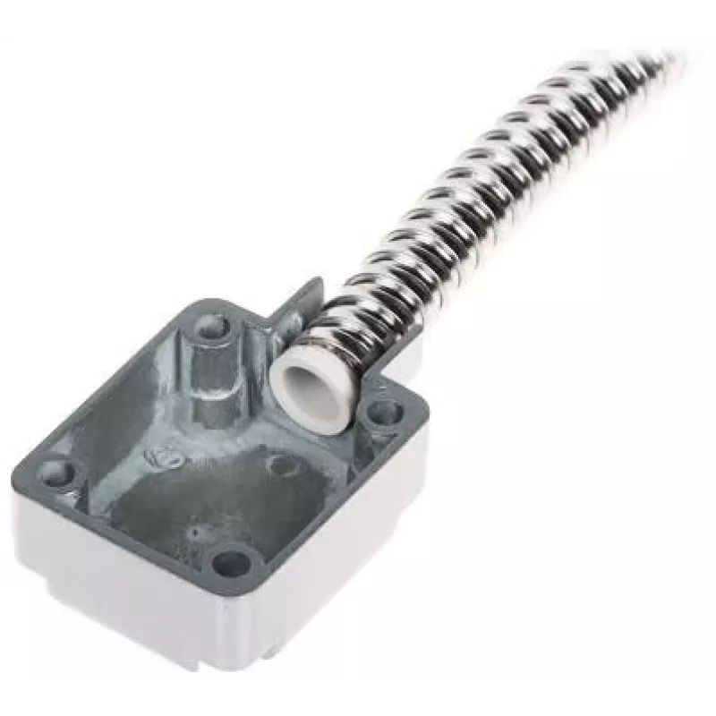 DELTA ATLO-KP-11X400 bainha metálica de proteção de cabos, aço inoxidável, prateado