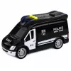 LEAN TOYS SWAT unidade especial carrinha de polícia com luz e som, escala 1:32, pull-back, metal die-cast