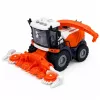 LEAN TOYS ceifeira-debulhadora com camião de leite, figuras de agricultor e vaca, luz e som, conjunto de quinta 4 peças