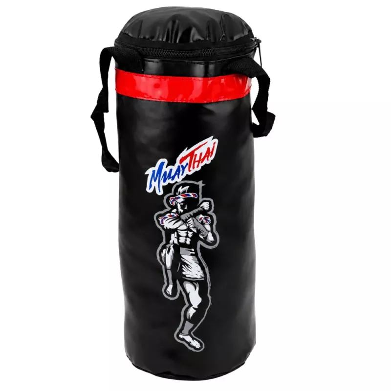 LEAN TOYS conjunto de saco de boxe Muay Thai para criança com luvas 40x14cm S