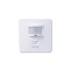 MACLEAN MCE18 detetor de movimento PIR com reconhecimento de som, montagem na parede, 160°, 1200W, branco