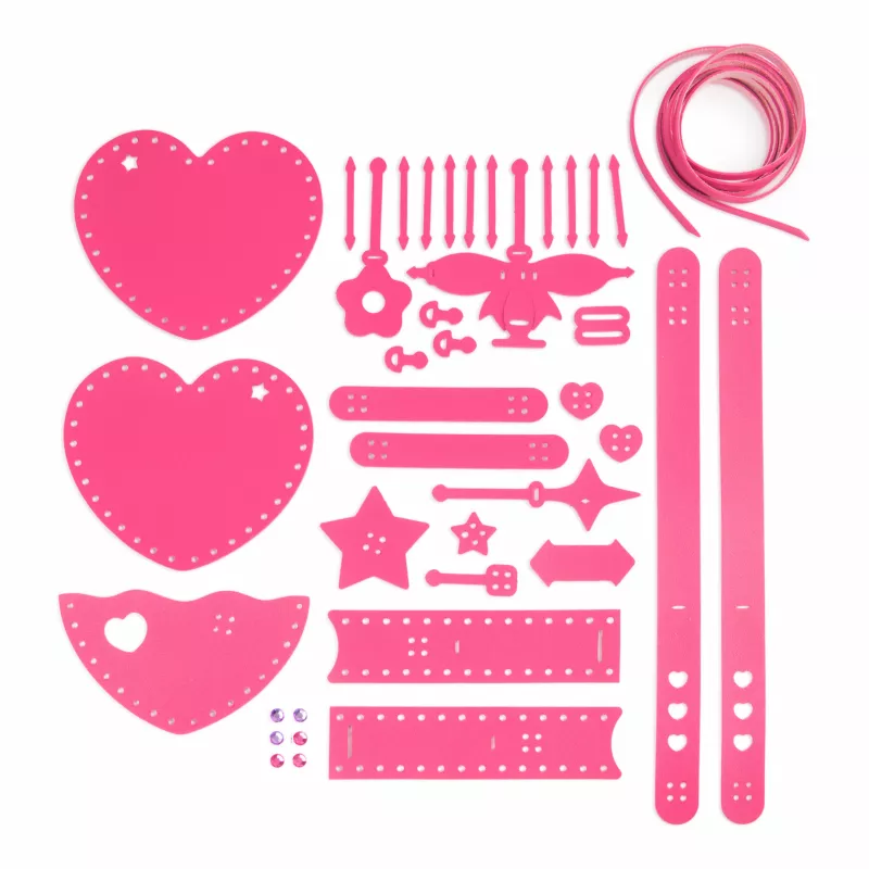 Cool Maker Heart Handbag Conjunto de costura e trabalhos manuais