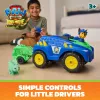 Paw Patrol: O Filme Dino - Veículo de resgate Dino RC Chase da Spin Master