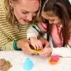 Kinetic Sand Beach Adventure Conjunto – 907g de areia em 3 cores com moldes, ferramentas e tabuleiro de brincar