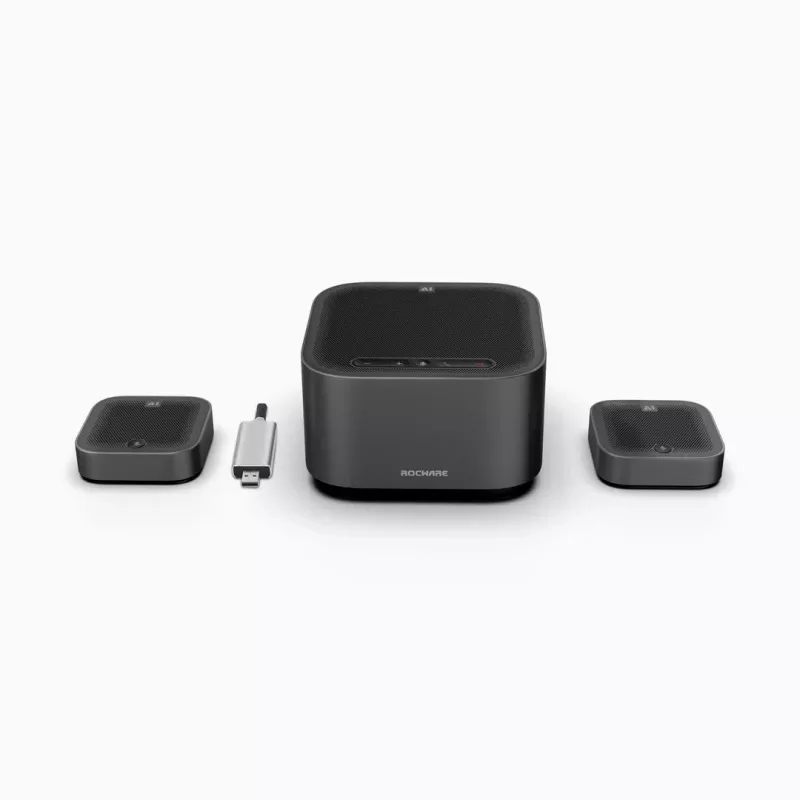 ROCWARE A10W Kit de conferência para salas de reuniões grandes