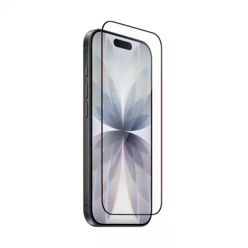 Proteção de ecrã CRONG Tempered Glass OptiRed para Apple iPhone 17 - dureza 9H, 0,33mm, ultraclara, oleofóbica, sem bolhas, 1 unid.