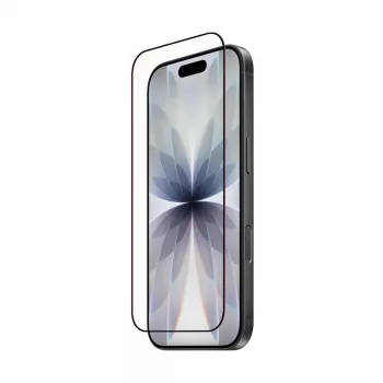 Proteção de ecrã CRONG Tempered Glass OptiRed para Apple iPhone 17 - dureza 9H, 0,33mm, ultraclara, oleofóbica, sem bolhas, 1 unid.