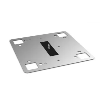 Placa de montagem CWL para instalação sob membrana com parafuso de 50 mm e anilha EPDM