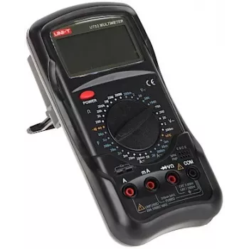 Testador digital de resistência de terra UNI-T UT-52, 2000Ω, 200V AC, LCD de 3½ dígitos, 2/3 fios, retroiluminação, retenção de dados, desligação automática