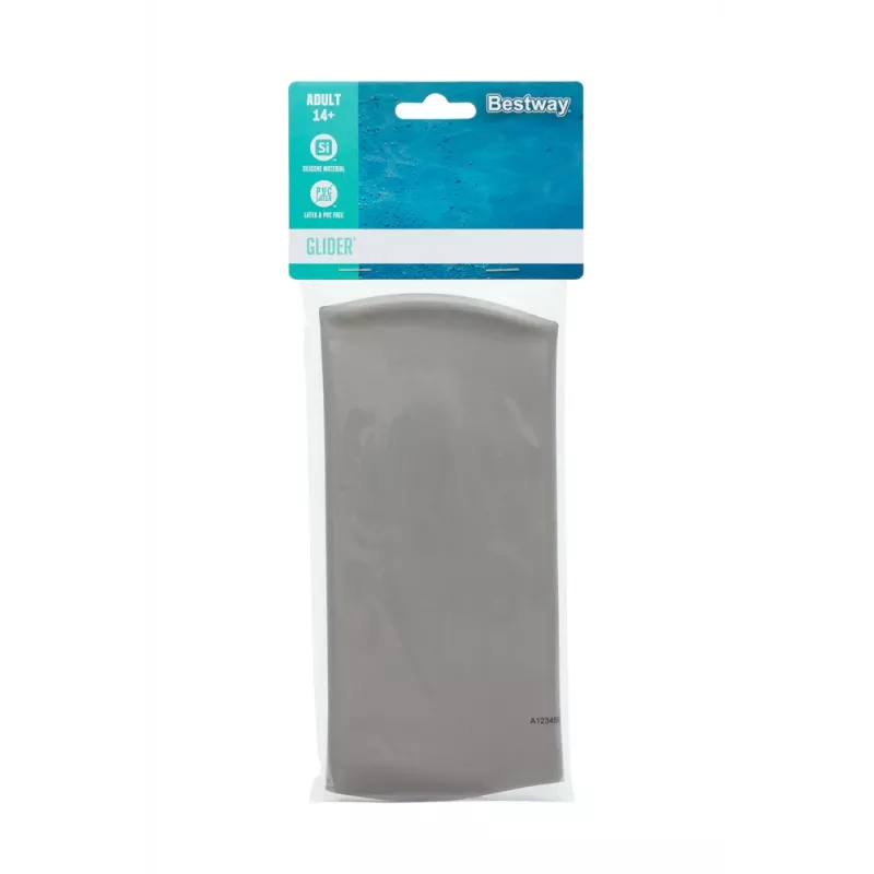 Touca de banho de silicone Bestway 26006 prateada