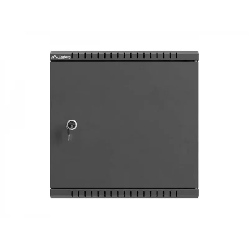 LANBERG WAT1-3414-00B Armário de instalação de montagem na parede TPR 10 com placa de rede 340x340x140 mm preto