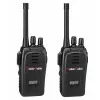 LEAN TOYS Walkie Talkie USB Redução de Ruído Preto 200M Alcance