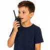 LEAN TOYS Walkie Talkie USB Redução de Ruído Preto 200M Alcance