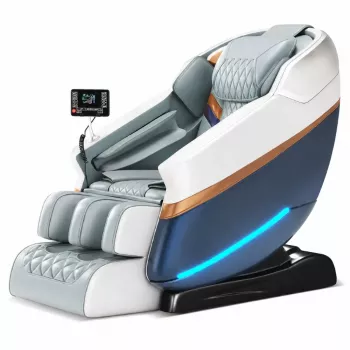 EXTRALINK 3D Zero Gravity Cadeira de Massagem Branco-Azul