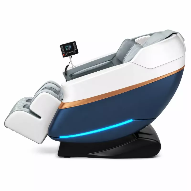 EXTRALINK 3D Zero Gravity Cadeira de Massagem Branco-Azul