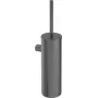 DEANTE ADR_D721 Escova de Sanita de Parede com Suporte, Preto
