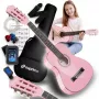 SUPRIMO JRC SET PK Guitarra clássica 1/4 rosa com acessórios