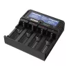 XTAR VP4L Plus Li-ion/Ni-MH/Ni-Cd 18650 Carregador de baterias