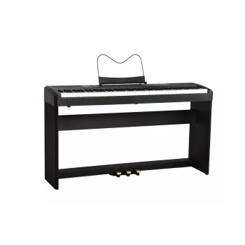 Ringway RP35 Piano digital – 88 teclas Graded Hammer Action, polifonia de 64 vozes, pau-rosa escuro