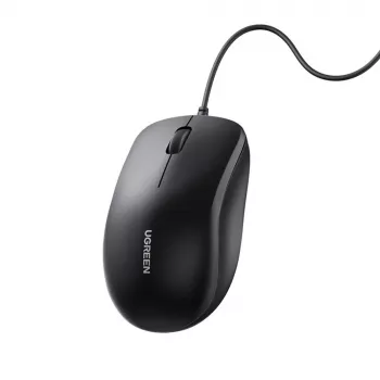 Rato ótico com fio UGREEN 1200 DPI - preto
