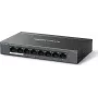 Switch PoE+ de secretária Mercusys MS108GP 8 portas Gigabit, orçamento 123W, Plug & Play
