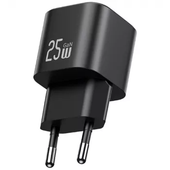 Carregador rápido USAMS 25W GaN USB-C - branco
