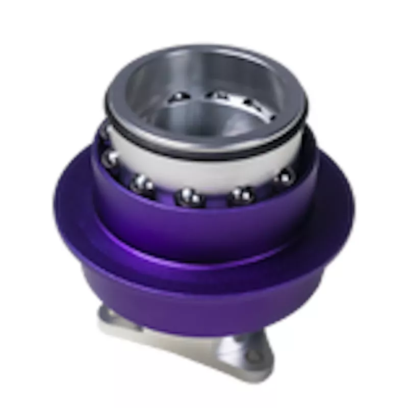 Adaptador de libertação rápida Conspit CDR 50mm PCD – lilás/prateado