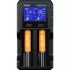 Carregador de baterias XTAR VX2 PRO KT Li-ion/LiFePO4/Ni-MH 18650