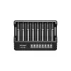 XTAR MX8 USB-C Carregador de pilhas Li-ion/Ni-MH, 3,7V/1,5V/1,2V