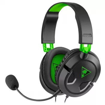 Headset de gaming estéreo com fios Turtle Beach TBS-2303-05 para Xbox, PlayStation, Nintendo Switch, PC e dispositivos móveis – preto