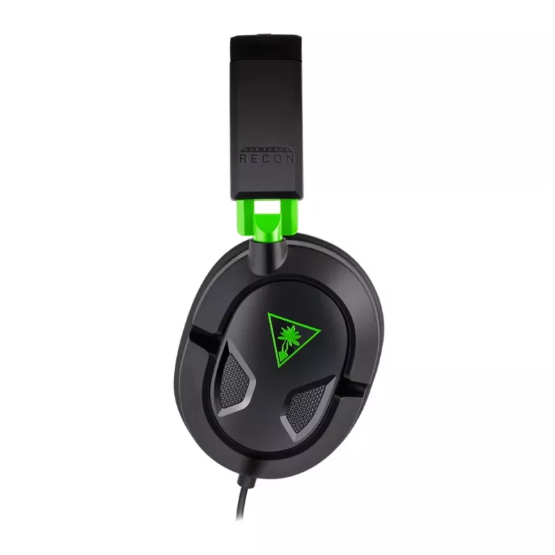 Headset de gaming estéreo com fios Turtle Beach TBS-2303-05 para Xbox, PlayStation, Nintendo Switch, PC e dispositivos móveis – preto
