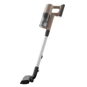 Aspirador vertical com bateria Electrolux Clean 600 EP61CB21W, 21,6V, 55 min. de autonomia, depósito de pó de 0,3L, branco