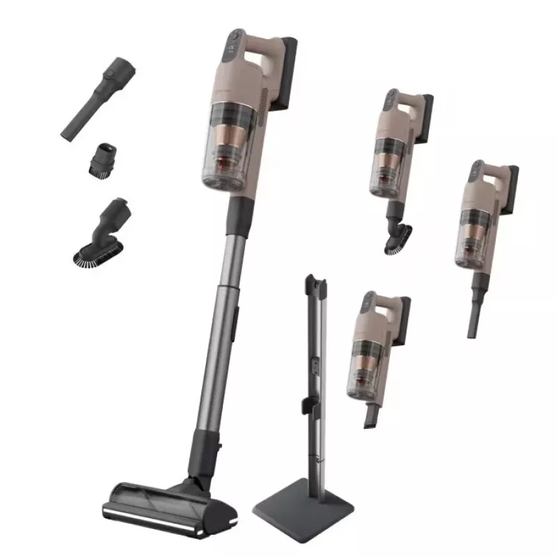 Aspirador vertical com bateria Electrolux EP91UB21WB, 25.2V, 60min de autonomia, branco cetim