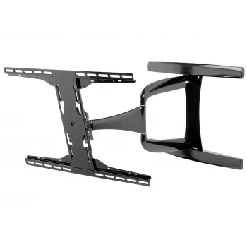 Suporte de parede articulado Peerless-AV Designer Series SUA761PU para ecrãs de 37-75 polegadas até 68 kg, preto