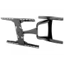 Suporte de parede articulado Peerless-AV Designer Series SUA761PU para ecrãs de 37-75 polegadas até 68 kg, preto