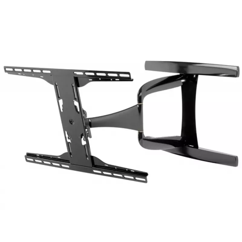 Suporte de parede articulado Peerless-AV Designer Series SUA761PU para ecrãs de 37-75 polegadas até 68 kg, preto
