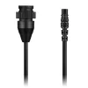 Cabo adaptador de transdutor para motor de troll Garmin MotorGuide, 4 pinos para 8 pinos, 12 ft