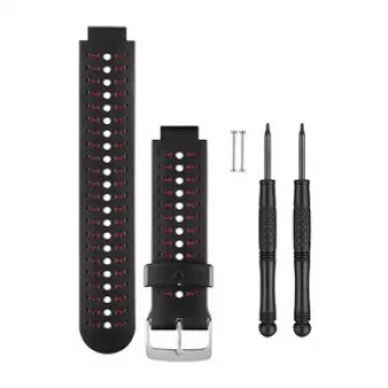 Garmin Forerunner 235 bracelete de relógio, preto/vermelho marsala (010-11251-90)