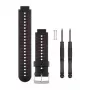 Garmin Forerunner 235 bracelete de relógio, preto/vermelho marsala (010-11251-90)