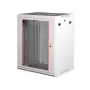 Armário de parede ROLINE Basic Plus 19 polegadas 6U 600x450 cinzento