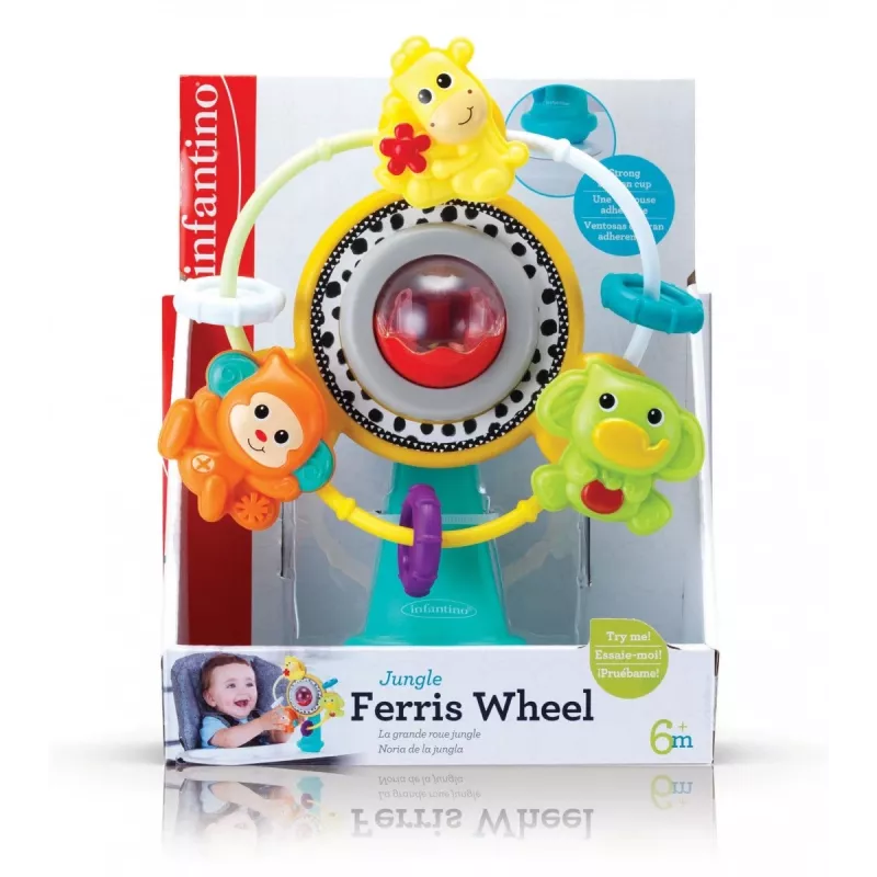 Brinquedo de atividade com ventosa roda gigante B-KIDS Infantino