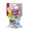 B-KIDS Infantino Flor giratória com ventosa – Brinquedo sensorial multicolorido para bebés a partir dos 6 meses