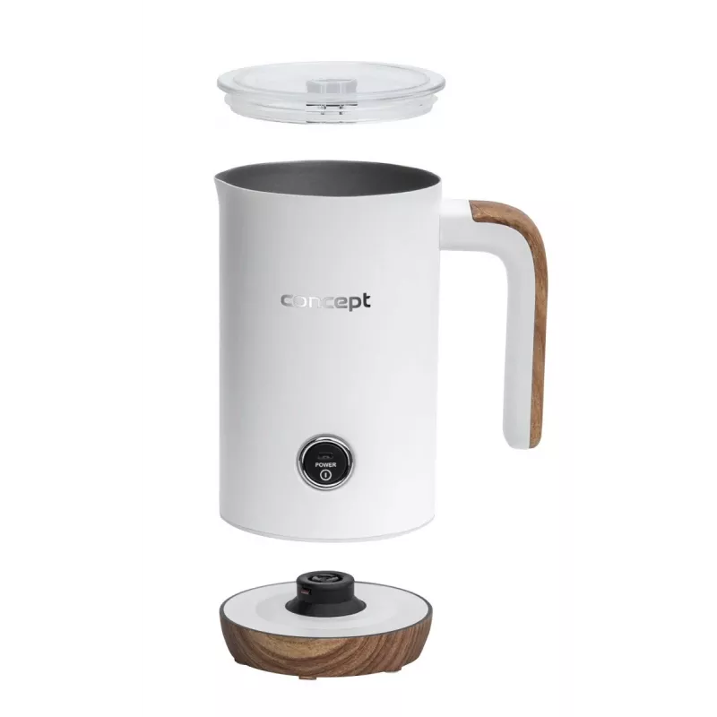 CONCEPT NM4100 Espumador de leite, aço inoxidável, NORDIC